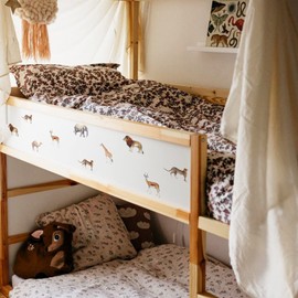 18 calcomanías de pared con diseño de animales, para decoración de pared, para sala de estar, cuarto de bebé, dormitorio, decoración de pared