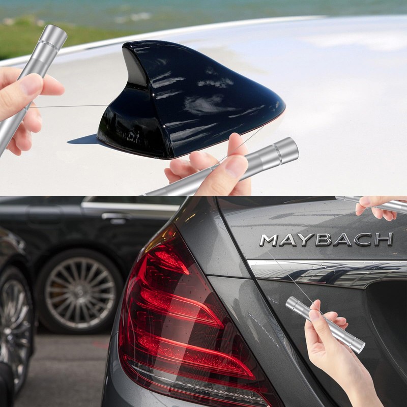 Emblem Removal Tool, Car Surface Logo Plate Line Remover Tool,