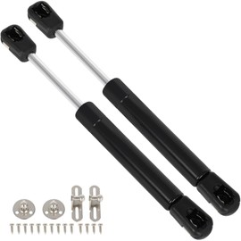 SCITOO 7" 80N Universal Lift Supports Gas Springs Shock Struts 2pcs for Basement Floor Door RV Bed Window Camper Shell Truck Cap Tool Box Lid Boat Hatch Lid Truck Box Storage Box Lid