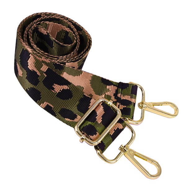 1 x Wide Shoulder Strap Leopard Bag Strap Shoulder Strap