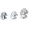 Crown Nuts M6 Pack of 20 Low Shape DIN 937