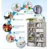Homheal Librero Y Mueble Organizador Cubos Multiuso Ahorra Espacio