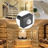 Mini Motion Sensor Black PIR Switch Infrared Motion Lighting Sensor