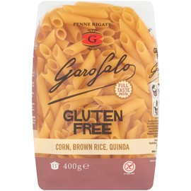 Garofalo Gluten Free Penne Italian Dried Pasta, 400g - Suitable for Coeliac and Vegan diets (Pack of 1)