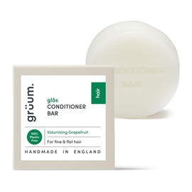 grüum Volumising Hair Conditioner Bar 50g - SLES, EDTA & Paraben Free Conditioner Bar for Hair Lasts up to 60 Washes - Plant-Based Vegan Solid Conditioner Bar for Hair