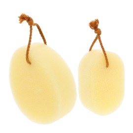 Ipetboom 2Pcs Exfoliating Bath Shower Sponge Scrubber Soft Mesh Body Scrubber for Gentle Skin Cleaning for Daily Use in Shower or Bath