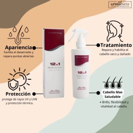 Tratamiento Para Cabello Crema Reparadora Mon Platin 12 In 1 de 125 ml
