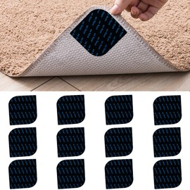 Carpet Anti-Slip Sheet [Super Strong, No Glue Residue, Can Be Used Repeatedly With Water] Carpet Fixing Anti-Slip Mat, Rug Anti-Slip Tape, Carpet Mat, Pads, Anti-Slip Rug Gripper, Anti-Slip Mat,