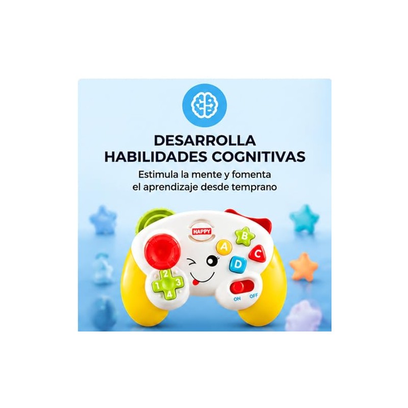 Control de Juguete con Luces Sonidos para Bebés de 6