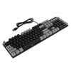 104 Key Mechanical Gaming Keyboard 28 Backlight Modes Blue Switch