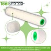 ToolSpace 10 x Velour Paint Rollers, 15 cm, Paint Roller,