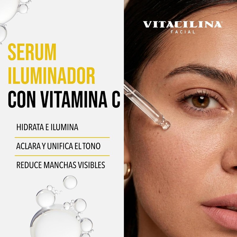 Vitacilina Serum Iluminador │ Vit. C + Niacinamida + Alpha