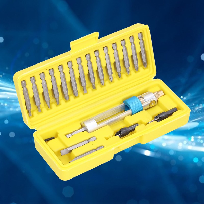 20Pcs Screwdriver Converter 180° Rotation Various Specifications Multifunctional Drill Driver