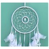 Dream Catcher Wall Hanging Feather Decoration, Hand Knitted, Dream Network,