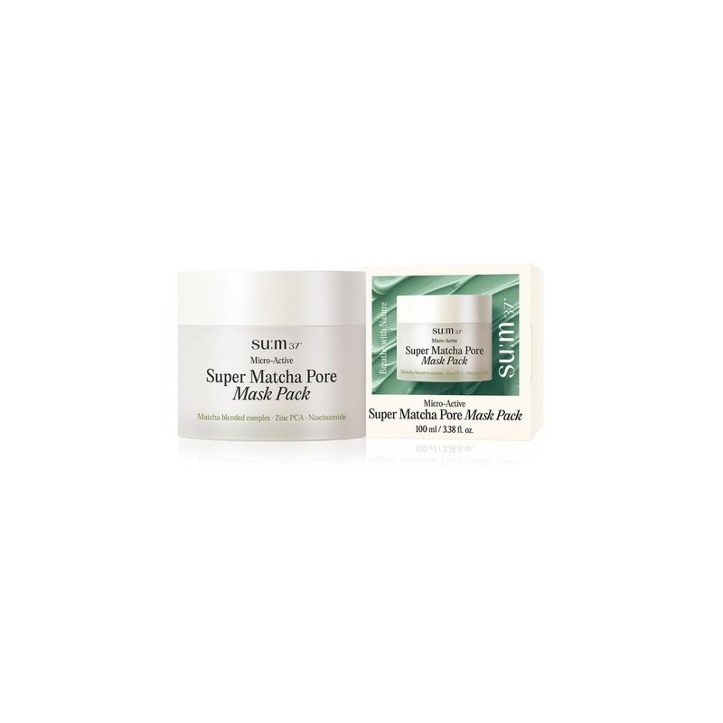 Microactive Super Matcha Pore Mask 100ml / 마이크로액티브 슈퍼 말차
