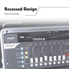 Rack Mount Gooseneck LED Light, 3 Dimmable Lamps, PowerCON Input,