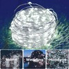 1 Pack Extra-Long Solar String Lights Outdoor, 39FT 100 LED