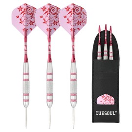 CUESOUL 3pcs/set Steel Tip Darts - 18 Grams-27 Grams (22g - STBS065)
