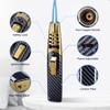 ZQMW Torch Lighter, Butane Lighter, Adjustable Big Jet Flame Butane