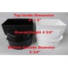 Advanced Drainage Systems 0664AA Downspout Adaptor, 6" x 4" x