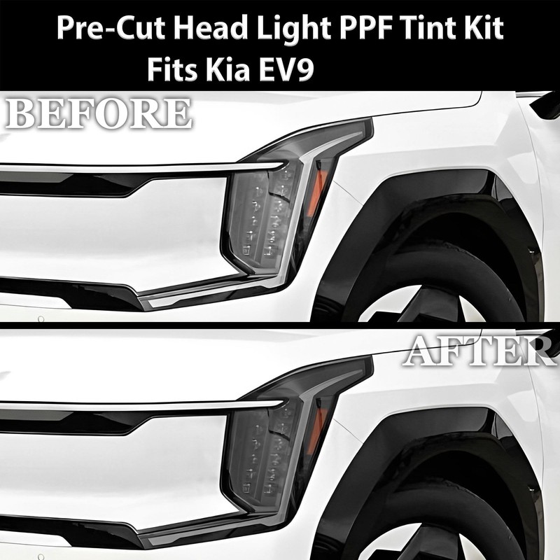 BOGAR TECH DESIGNS Full Headlight Taillight Tint Kit Compatible with