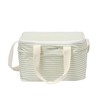 Sage Stripe Cooler Bag | La Palma