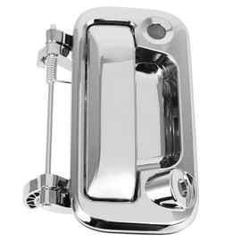 cciyu Chrome Tailgate Handle Replacement for Ford for F-150 2008-2014,for Ford for F-250 for F-350 F-450 F-550 2010-2012 Replace OE 8L3Z9943400AB-PFM