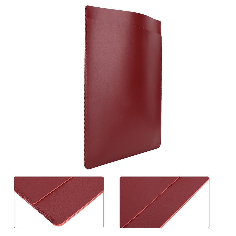 Laptop Case Various Colour Microfibre Faux Leather Double Layer Laptop