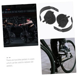 KOMBIUDA 1pair Fitness Bike Pedals for Anti- Design for Comfort Easy to Install for Home Gym Use of Pedals