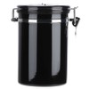 Stainless Steel Sealed Canister Coffee Bean Flour Sugar Container Holder