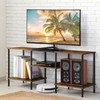 OYEAL TV Stand for 50 inch TV Rustic TV Stand