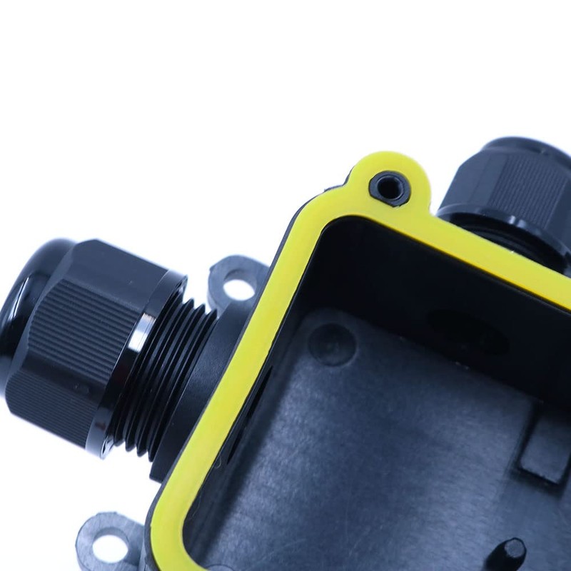 ZONADAH 6-Way IP68 Waterproof Electrical Cable Wire Connector Junction Box