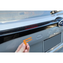Limitless-Parts Rear Trunk Tailgate Letter Inserts Compatible with 2025 Subaru Forester New Body Style 1/16" Letters with Adhesive- Orange