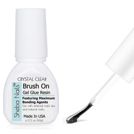 SHEBA NAILS Dip Emergency Repair Kit - Brush On Dip Base, Clear Dip Powder, Buffer and File - Perfect Fix For Fast Repairs - Great For Natural Nails - DIY Purse Emergency Nail Kit