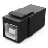 HB-DIGITAL Keystone Module with USB 2.0 BF/AF Socket | Multimedia