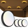zemty 7 Inch LED Ceiling Light with Night Light 1800K,
