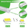 Skymoatled 4Pack 8FT LED Shop Light Garage Lights,100W 6000K 15000LM