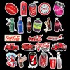 [FOCUS's Stickers]50Pcs Fashion Coke Stickers for Laptop Cellphone Water Bottle