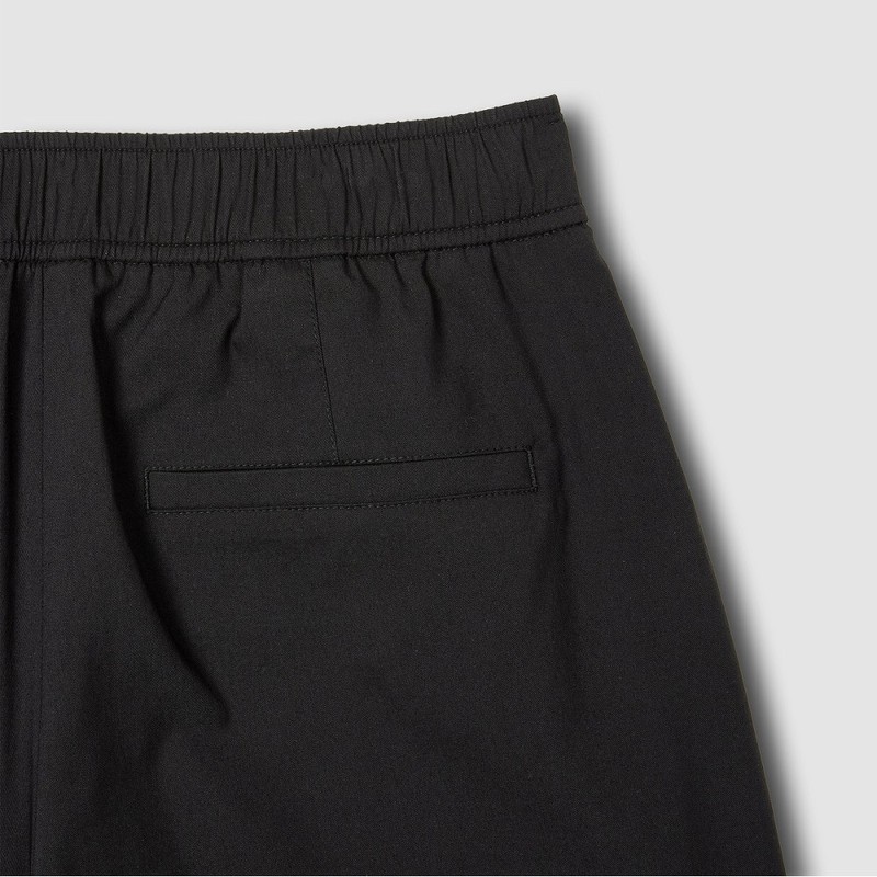 JAJU [JAJU] Women's Cotton Half Pants_Black