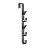 HPGJLEE 5pcs Stainless Steel Over Door Hooks, Coat Hooks -