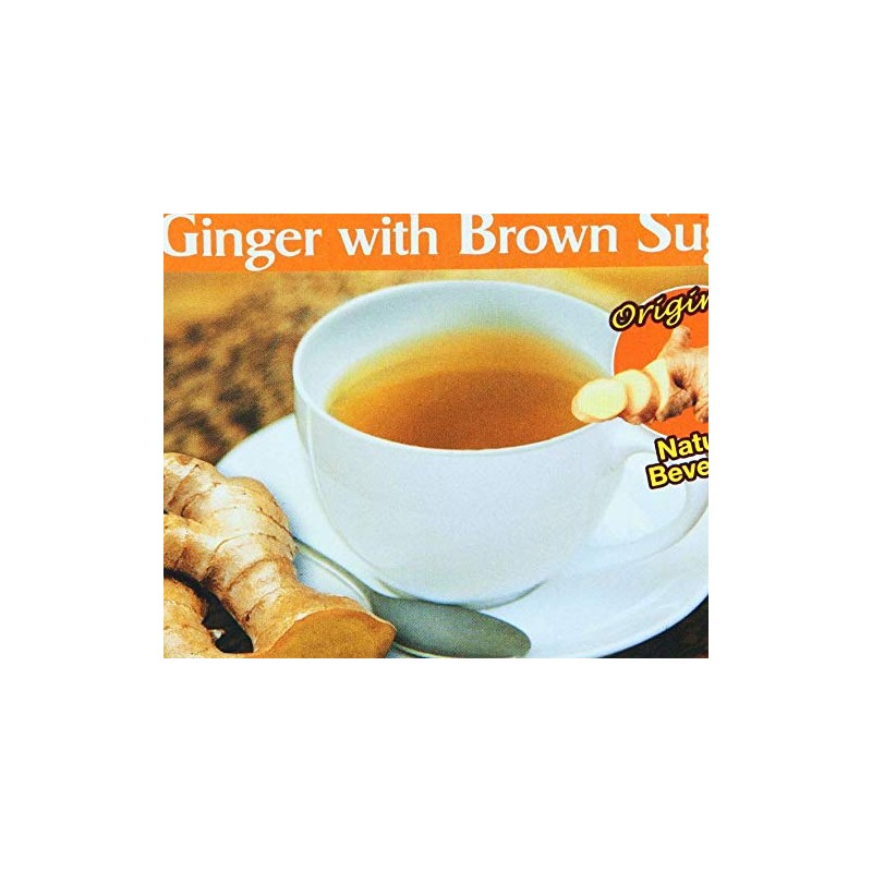 Gingen Instant Original Brown Sugar Ginger Tea 18 g (Pack