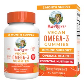 Omega 3 Vegano Mary Ruths Sabor Naranja
