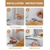 Elongated Bamboo Toilet Seat with Lid Quick Release Slow Close