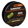 Fox Edges Submerge Unleaded Leadcore Leader Material (Gravel Brown, 60lb)