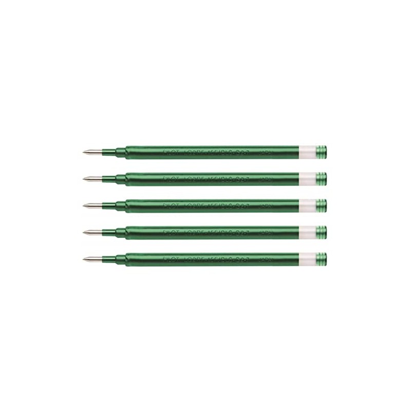 Pilot Gel Pen G2 07 Refill Set of 5 Green