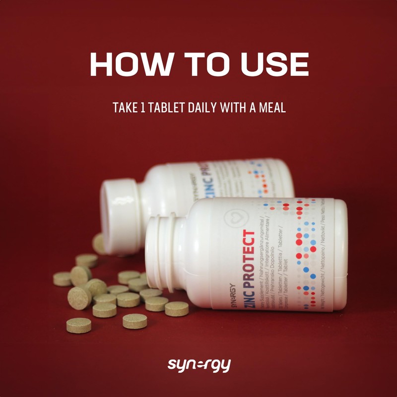 Synergy Worldwide Zinc Protect 120 Tablets | 15 mg Zinc