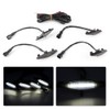 4Pcs Grille Lamp Front Mesh Led Lights Fit for Toyota