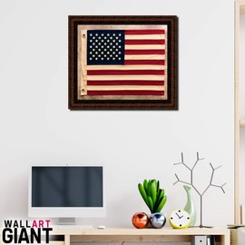 Wall Art Giant | United States Of America Flag With Grommets | Framed Historic Flag | Various Sizes