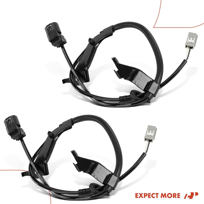 A-Premium 2PC Set Wire Harness for Rear ABS Wheel Speed