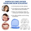 Grinding Splint for Night, 2 Sizes Teeth Splint, 4 Mouldable